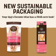 Earth Animal No Hide Roll salmón grande, tamaño ideal para perros grandes y activos.