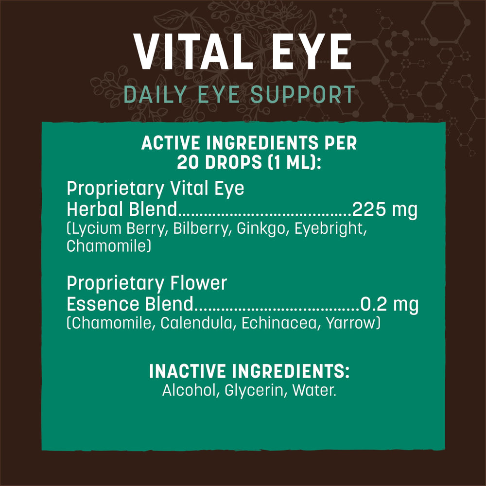 Earth Animal Vital Eye, aplicación oral segura para perros y gatos