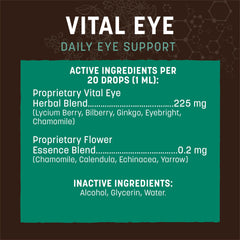Earth Animal Vital Eye, aplicación oral segura para perros y gatos