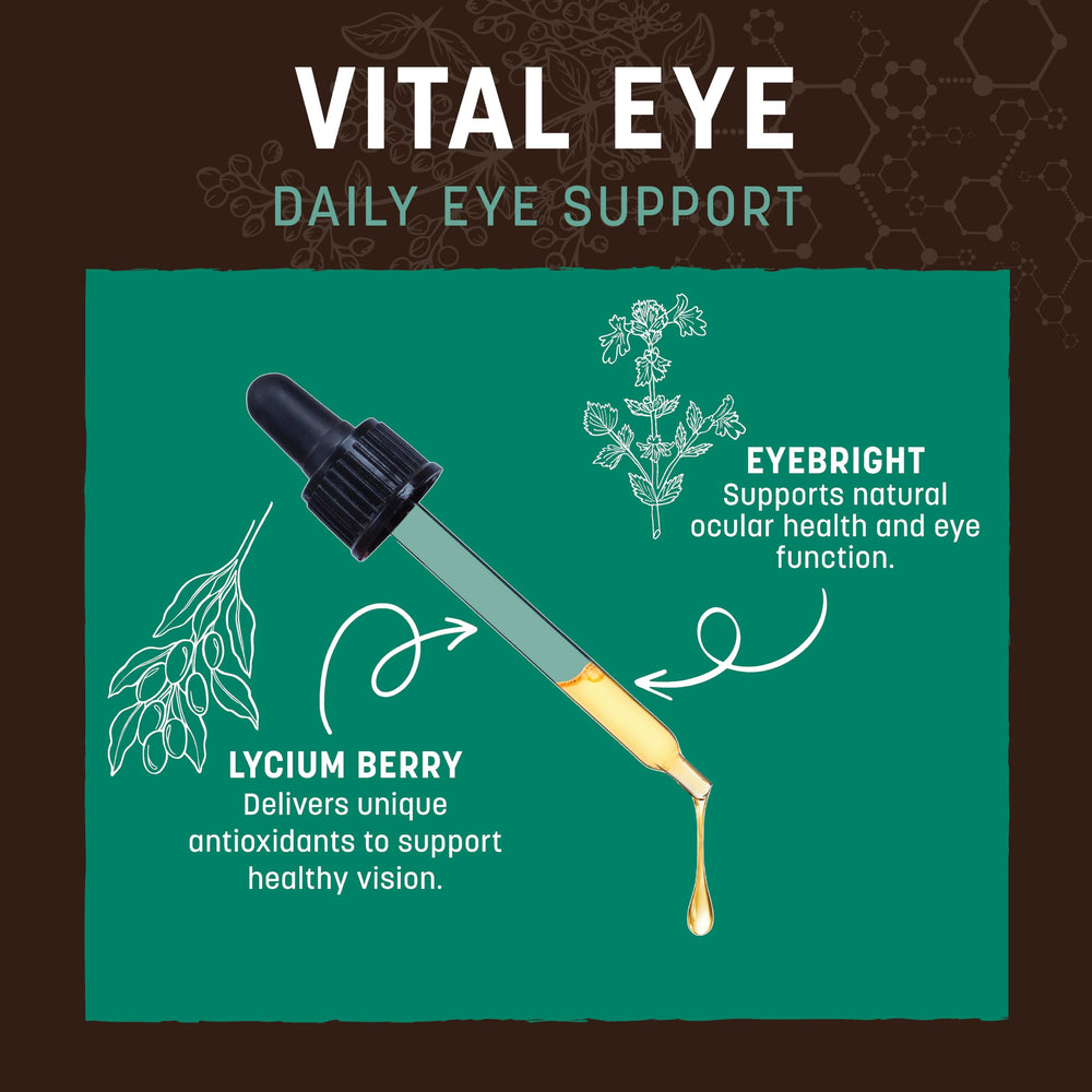 Vital Eye de Earth Animal, gotas para uso diario en perros y gatos