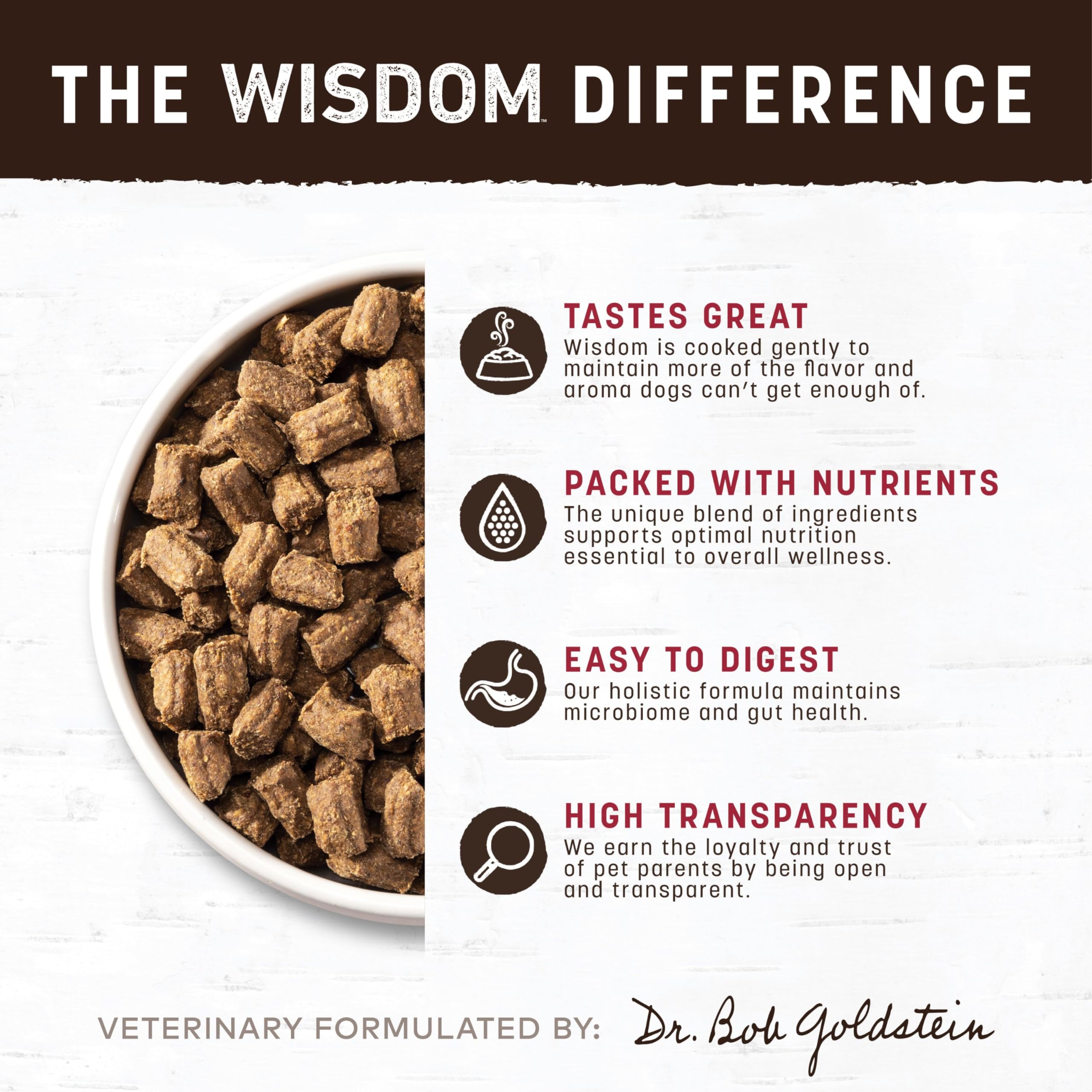 Earth Animal Wisdom res carne ingredientes para variedad proteica