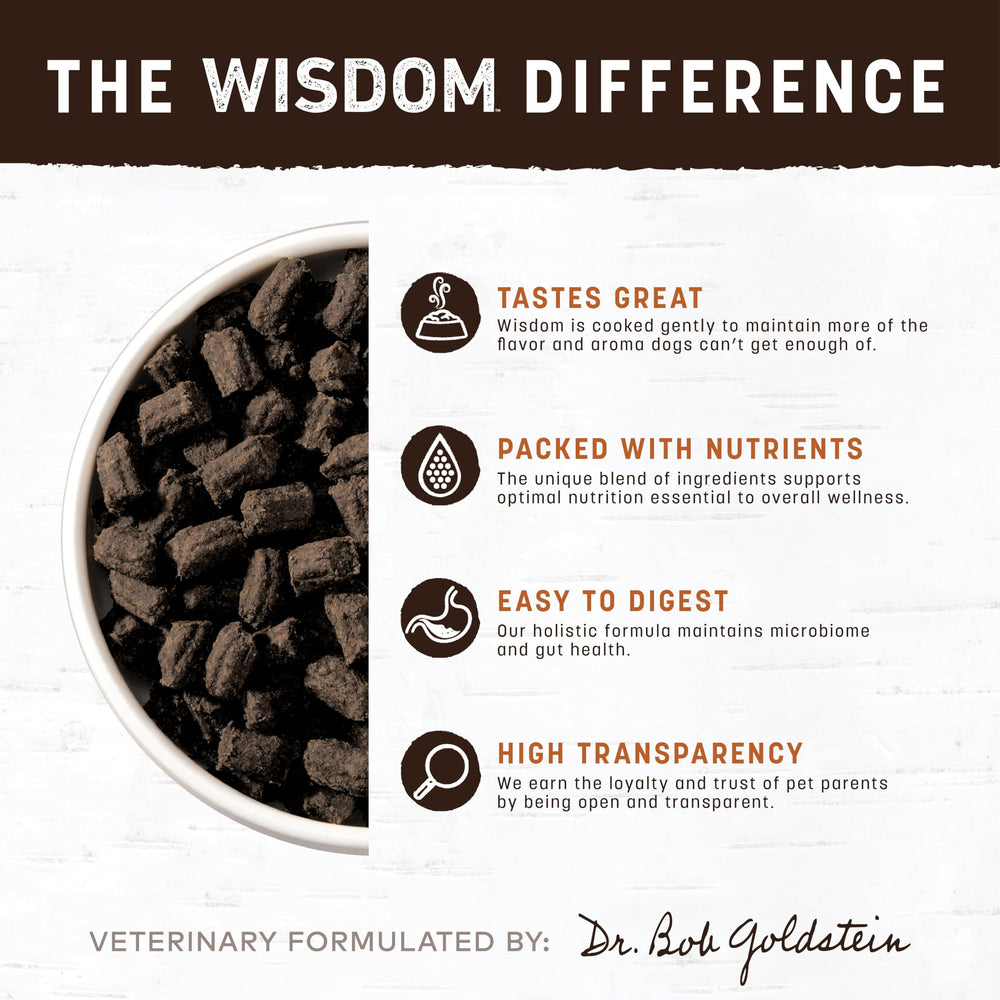 Textura masticable y sabrosa para cada comida con Earth Animal Wisdom.