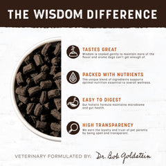 Textura masticable y sabrosa para cada comida con Earth Animal Wisdom.