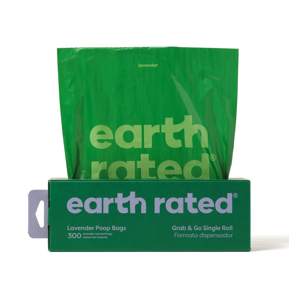 Earth Rated: paquete de 300 bolsas para perro, útil para casa y paseo.