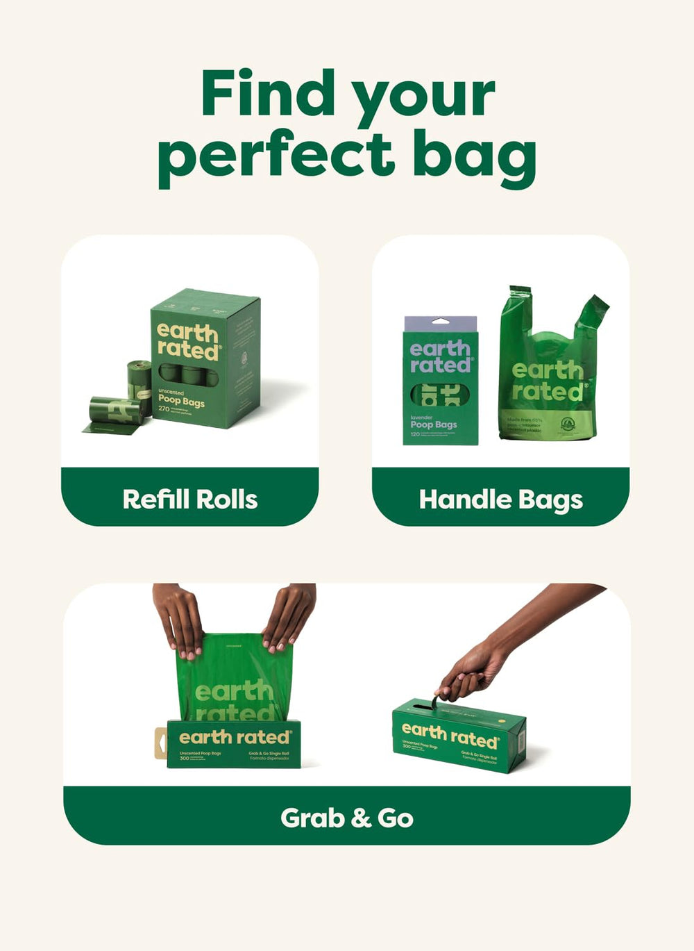 Indicador de bolsas restantes facilita saber cuándo reabastecer.