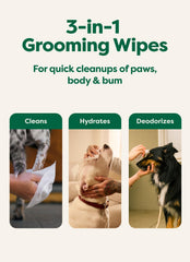Earth Rated toallitas para perros, aroma a lavanda para un baño entre paseos.