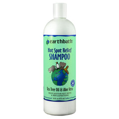 earthbath alivia zonas inflamadas en perros, champú suave para irritaciones leves.