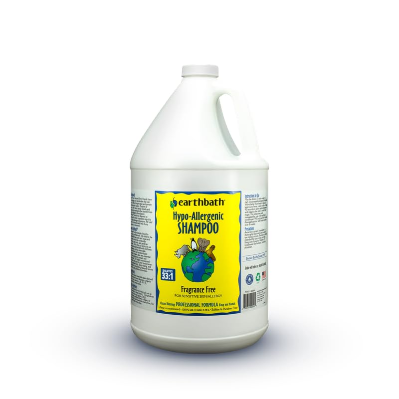 earthbath champú perro aplicación fácil para baños en casa