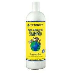 earthbath champú para perros sin fragancia, bote visible para uso seguro y controlado