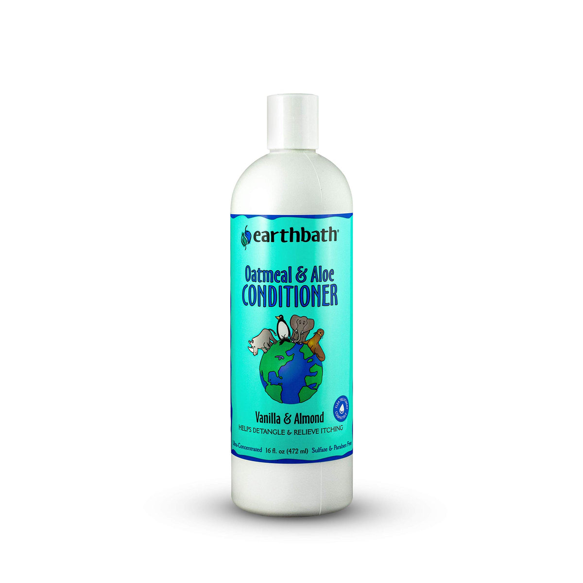 earthbath acondicionador avena aloe, botella: suaviza el pelaje y alivia la irritacion