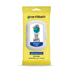 Earthbath: toallitas para ojos de perros sin fragancia para uso diario.