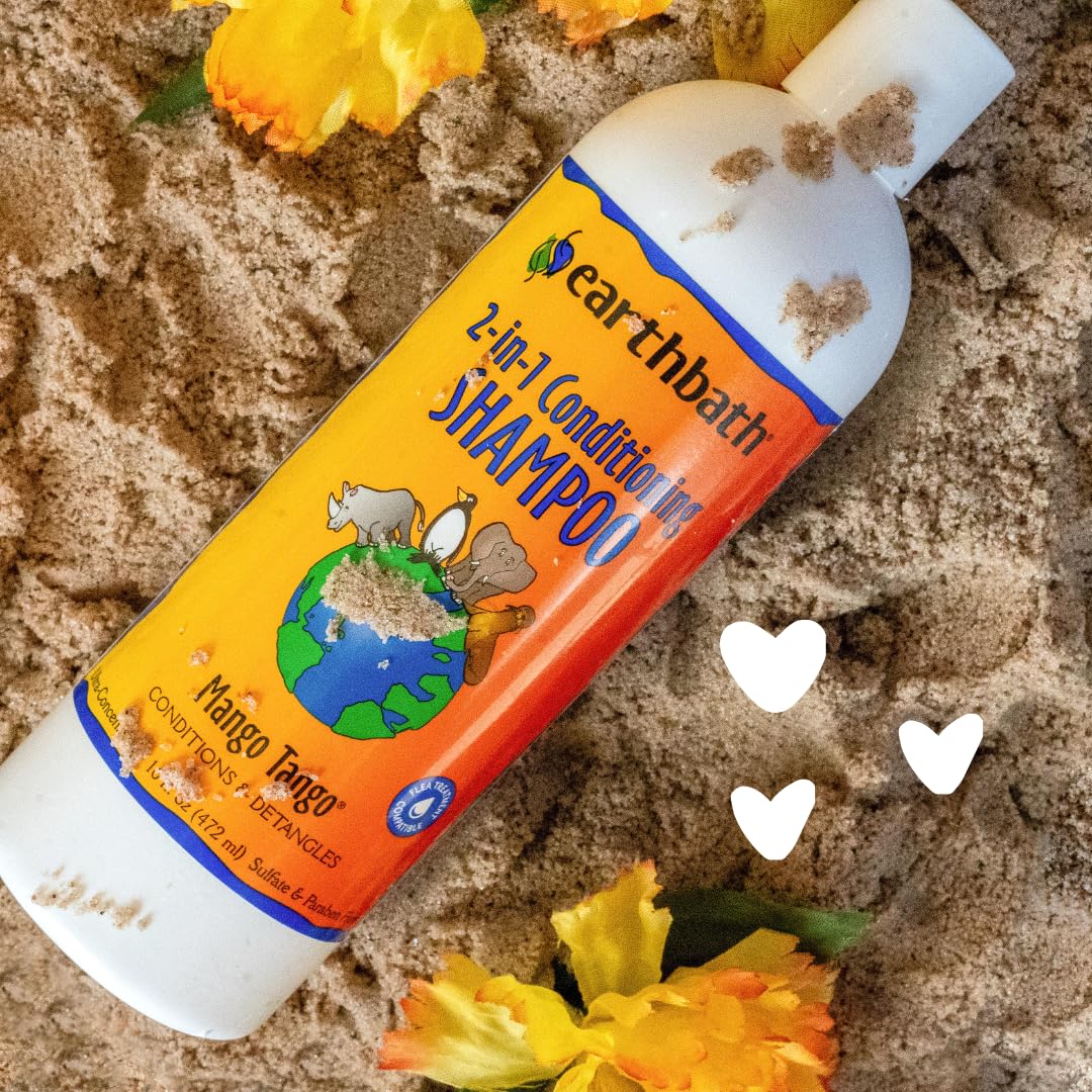earthbath Mango Tango aroma a mango, fragancia agradable que perdura.