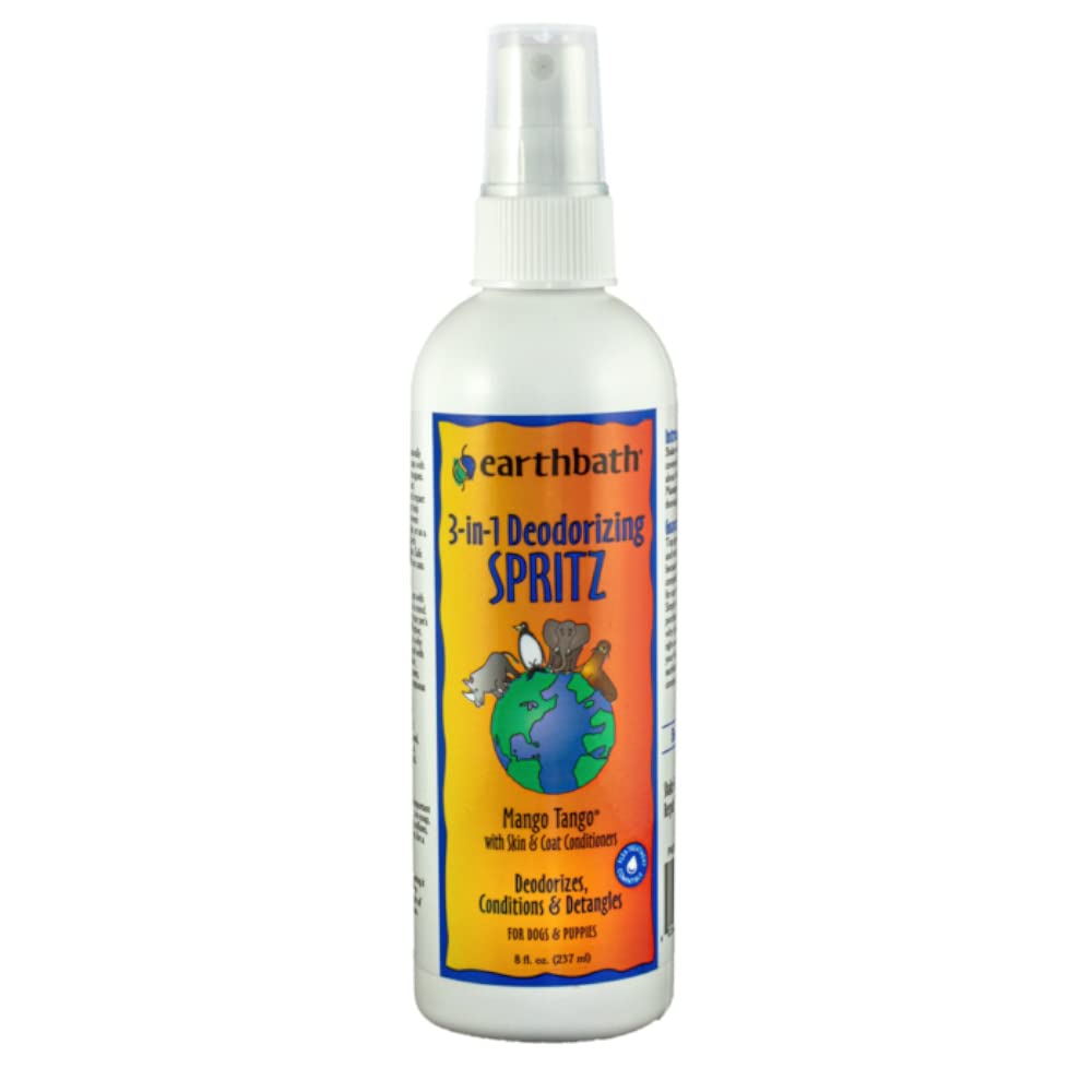 Earthbath Mango Tango Spray desodorante para perros con aroma suave a mango
