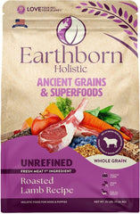Earthborn Holistic cordero asado: primer ingrediente para perros activos