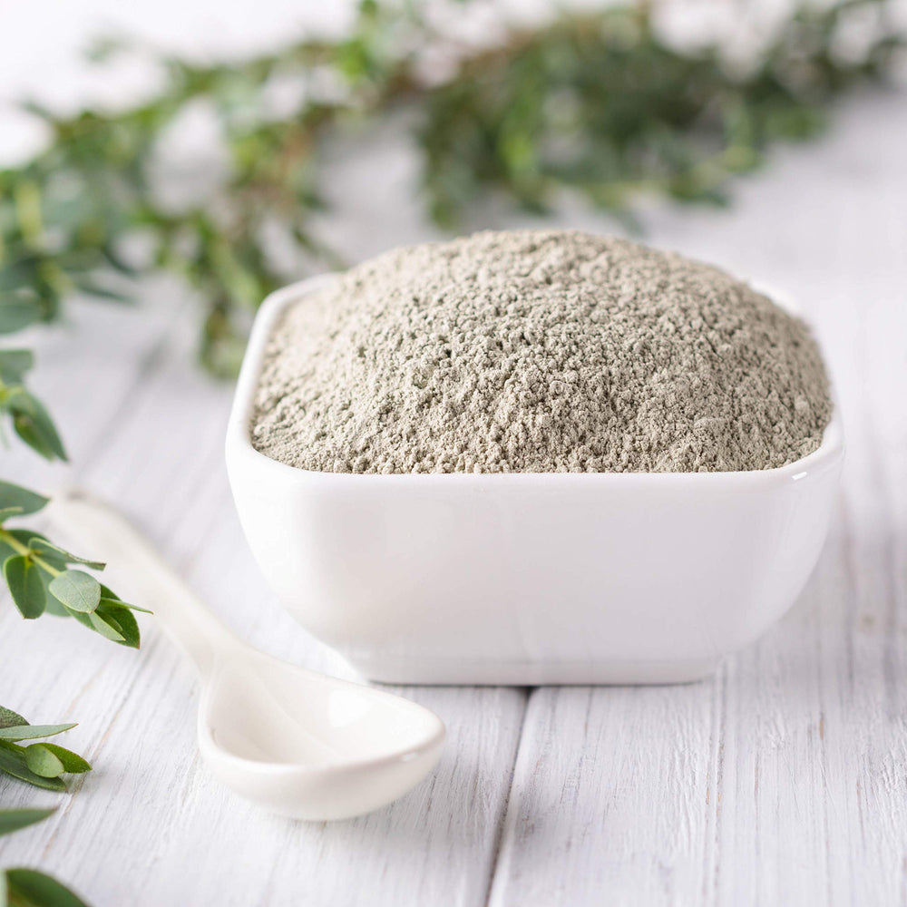 Earth's Living Animin envase con tapa, almacenamiento y dosificación fáciles.