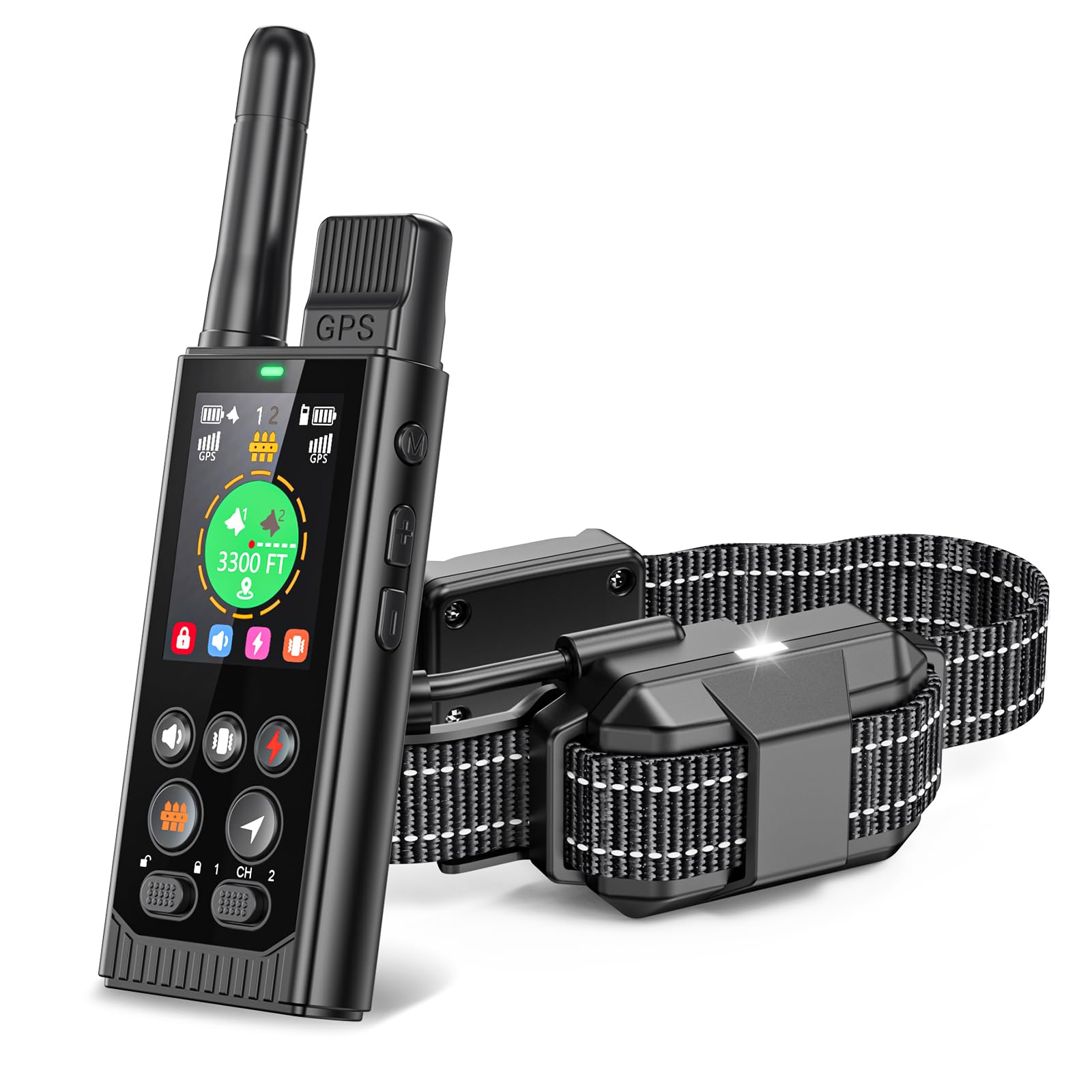 Easehope cerca GPS sin suscripción mostrando perímetro seguro al aire libre