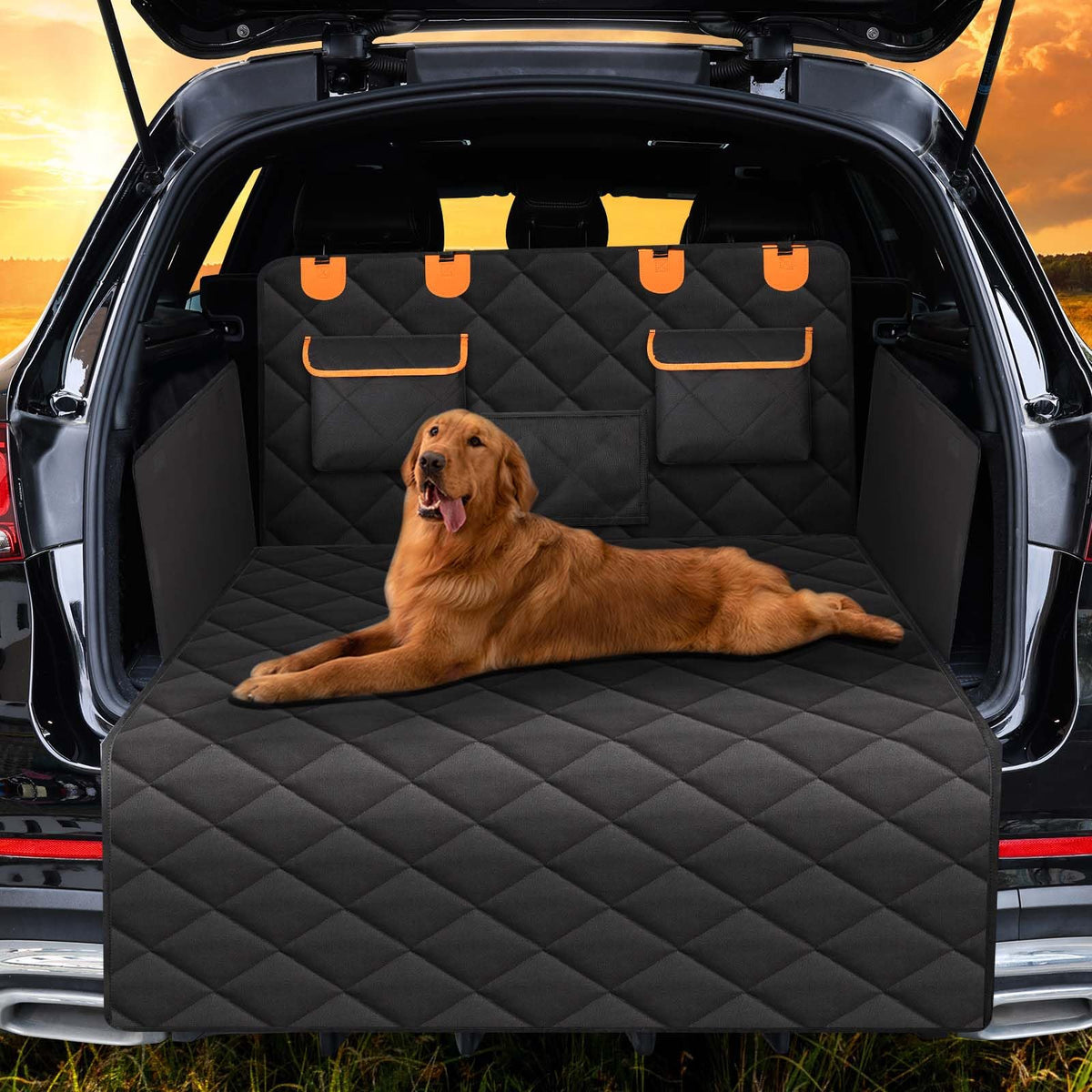EasyHaWei alfombrilla de cargo para perros en SUV, protección antideslizante.