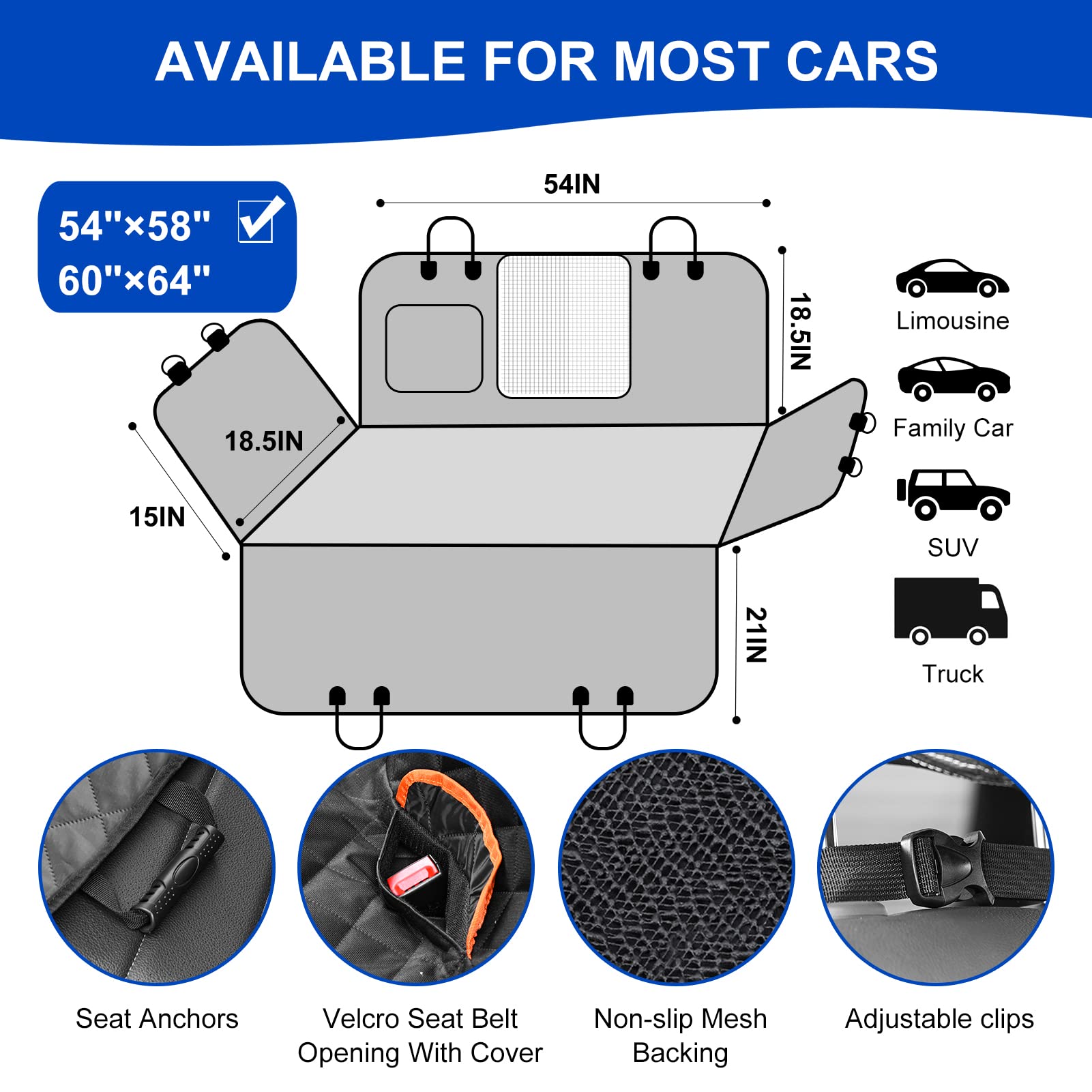 EasyHaWei cobertura impermeable protege el interior y mantiene el coche limpio.
