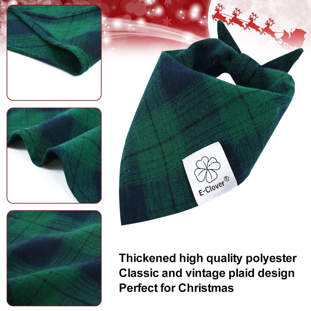 Bandana para perros pequeños, regalo temático verde para San Patricio.