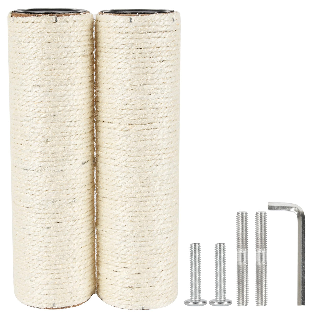 ECCIBOUN poste sisal M8 25 cm, ideal para rascar y entretener gatos