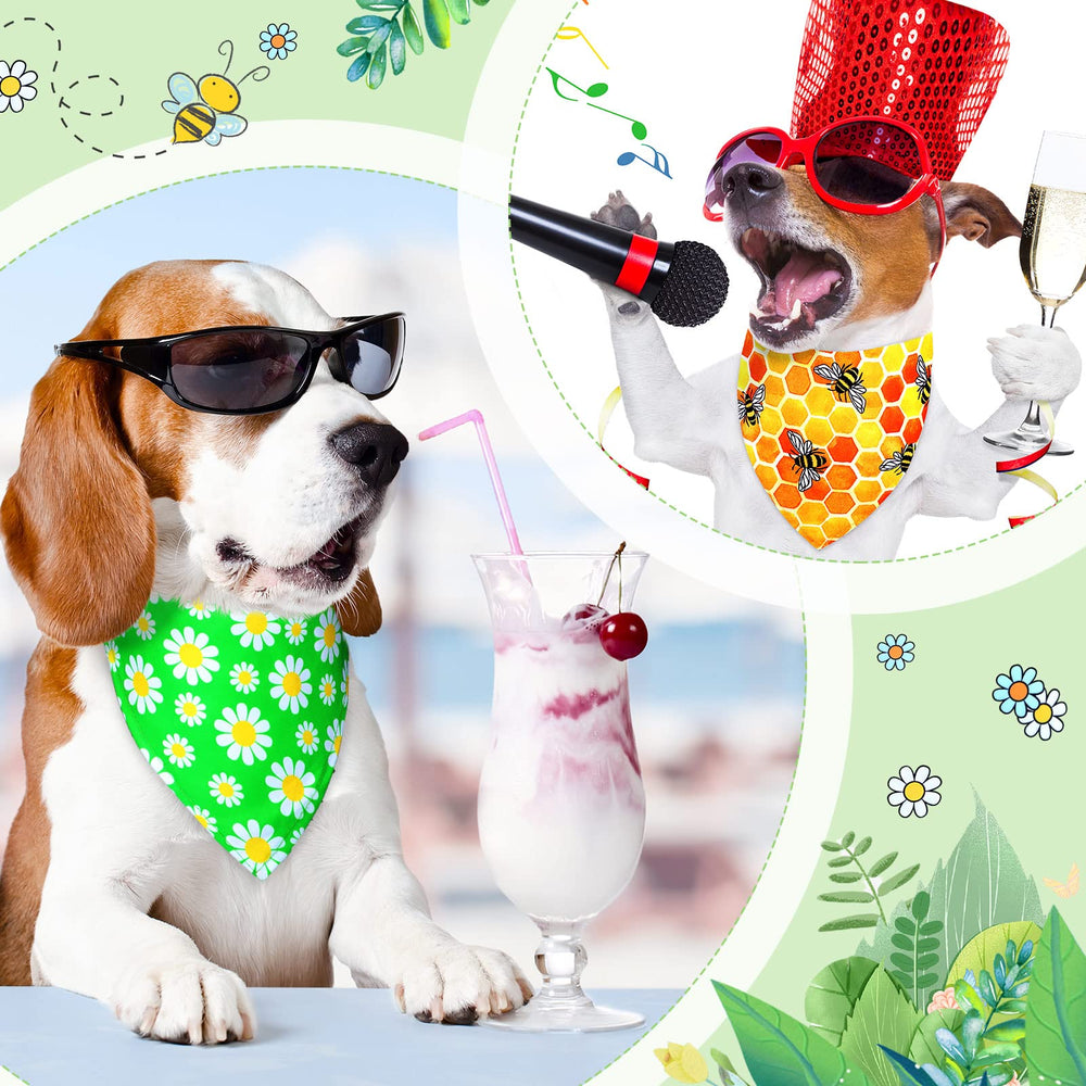 Regalo ideal para amantes de perros: bandanas decoradas de Eccliy.