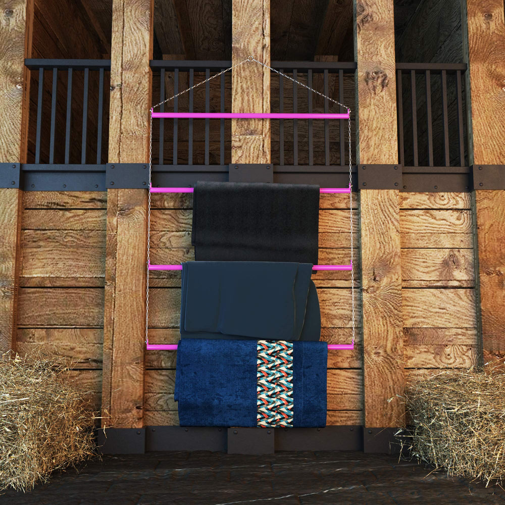 Echo Beach Equestrian percha portátil lista para usar en cualquier lugar.