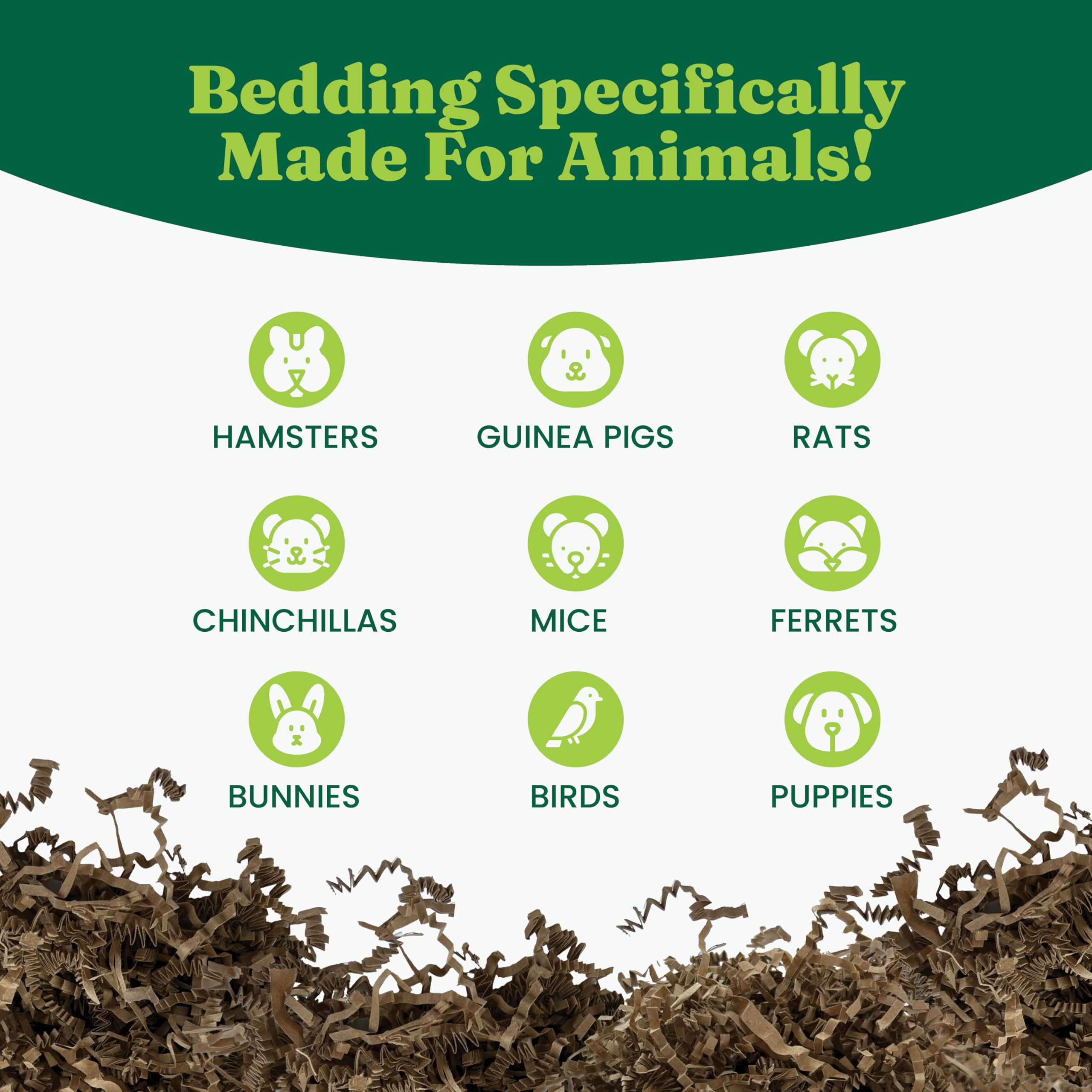 ECO BEDDING FiberCore absorbente y respetuoso con el medio ambiente.