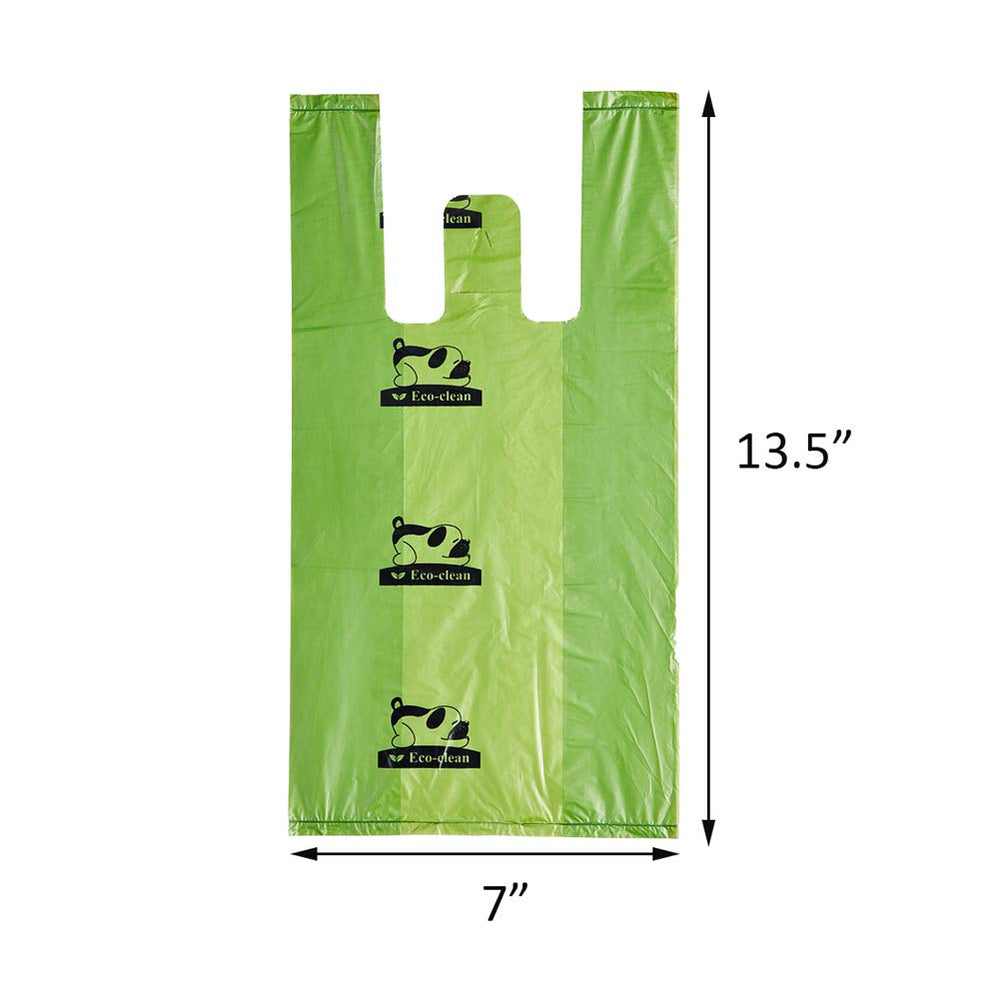 Bolsas ECO-CLEAN con asas para cierre y transporte cómodo.