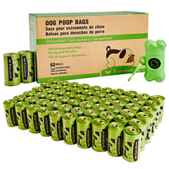 Bolsas ECO-CLEAN para desechos de perro con dispensador práctico para paseos.