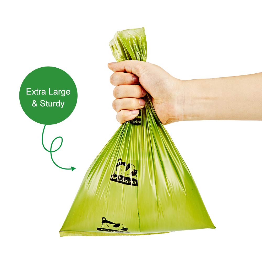 Envase reciclado ECO-CLEAN que acompaña las bolsas para perro.