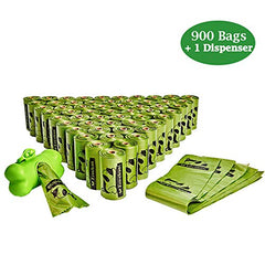 Rolos ECO-CLEAN de bolsas para desechos caninos compatibles con dispensadores.