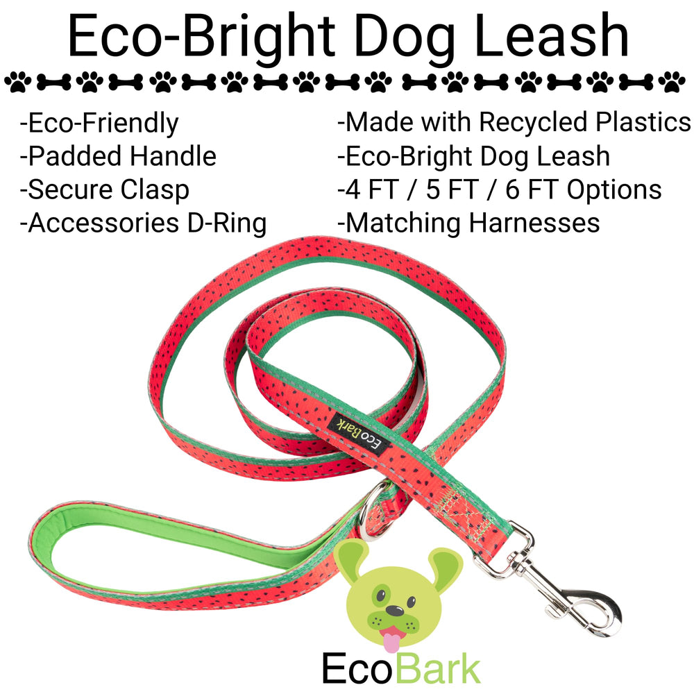 EcoBark correa con diseño colorido, estilo y funcionalidad para cualquier perro
