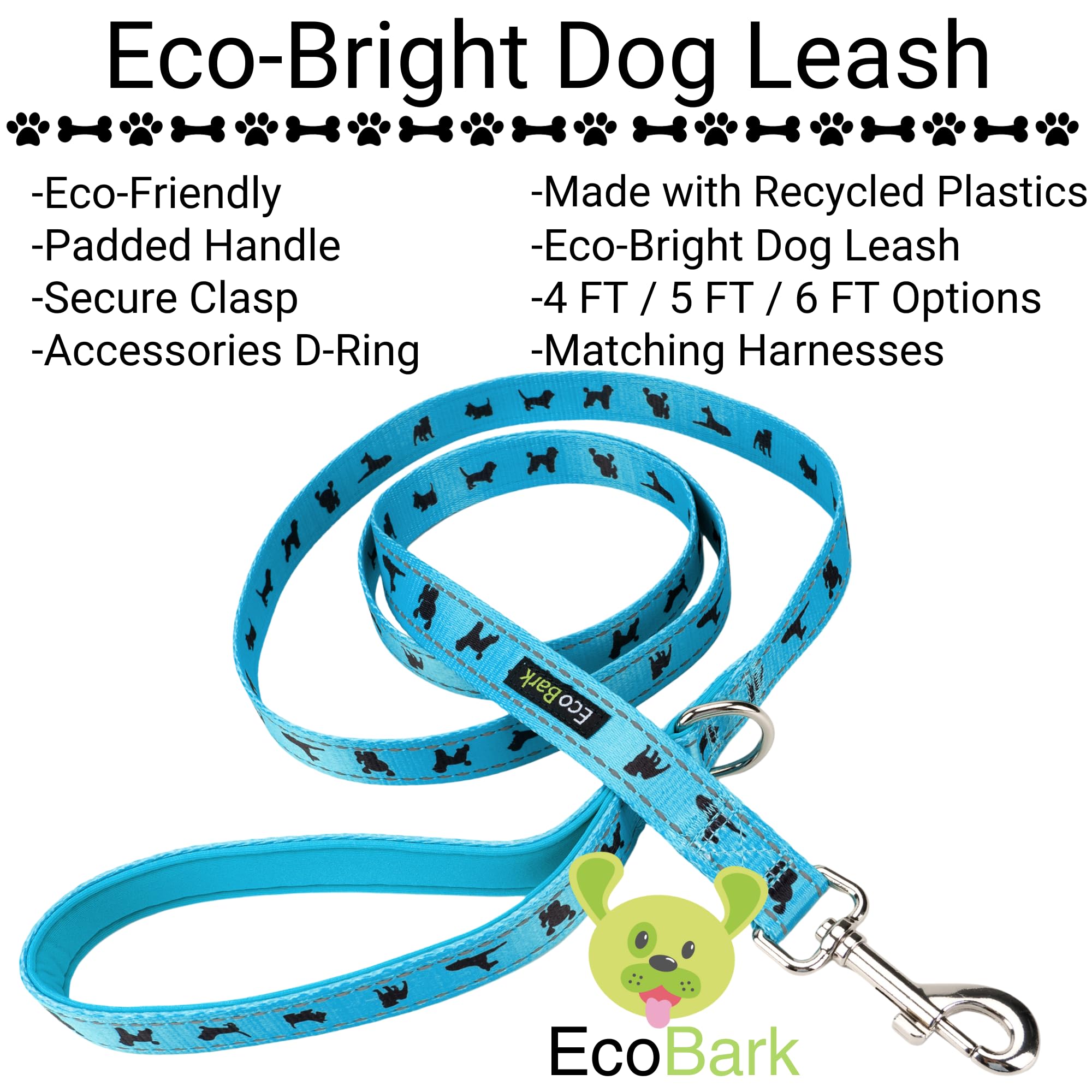 EcoBark: opción segura para paseos nocturnos gracias a la reflectividad.