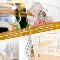 Diseño apilable ECOCEN para ahorro de espacio.