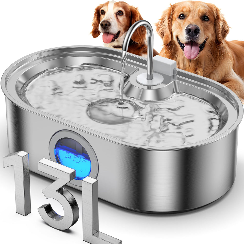 Bebedero ECOCONUT para perros grandes con gran capacidad 13L, ideal para evitar recargas