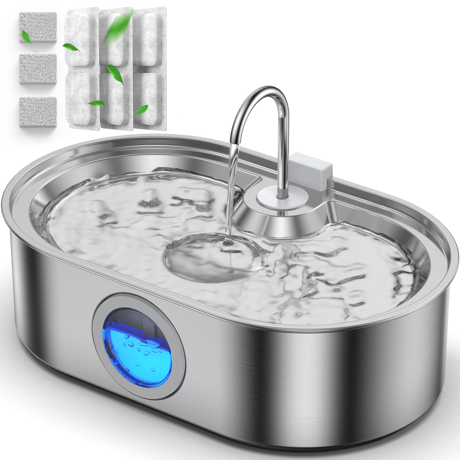 Fuente ECOCONUT para perros grandes con 13l, ideal para reducir recargas.