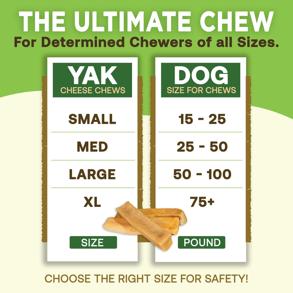 EcoKind Premium Gold Pack Trozos Yak: tamaño variado para uso diario