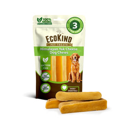 EcoKind Premium Gold Yak Cheese masticables Himalaya para perros grandes durante juego