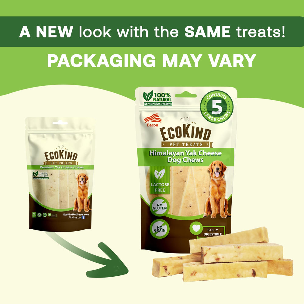 Origen Nepal de EcoKind Yak Chews, snack natural para perros