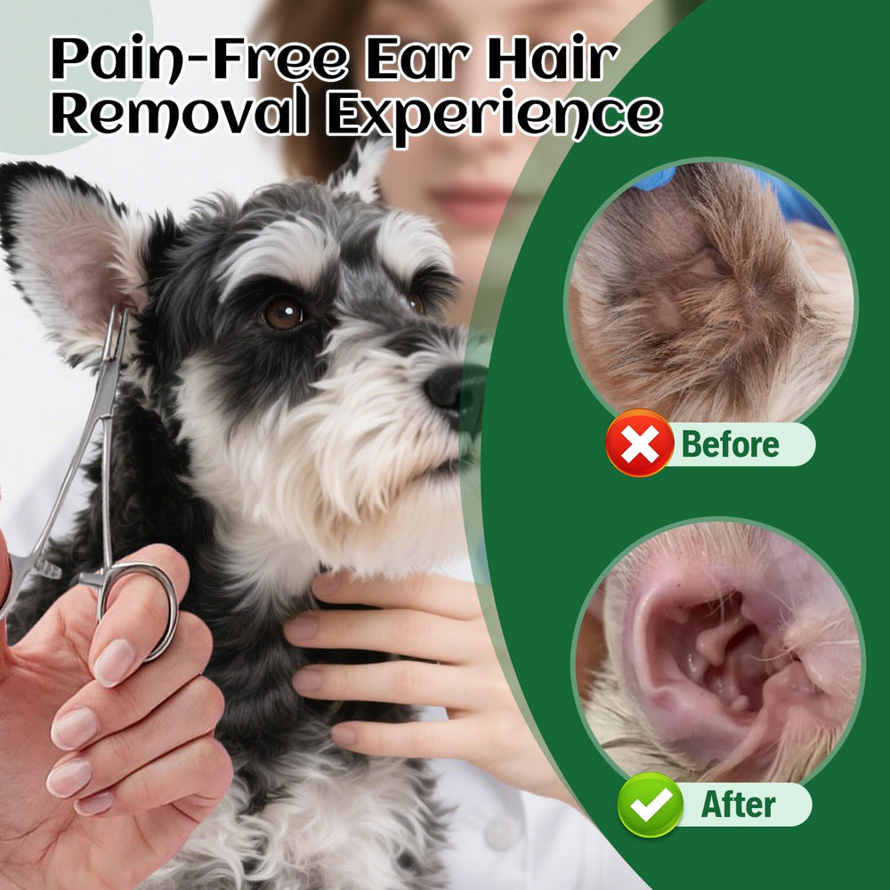 EcoStylife canal oreja limpio: entorno cómodo para orejas de pelo denso.