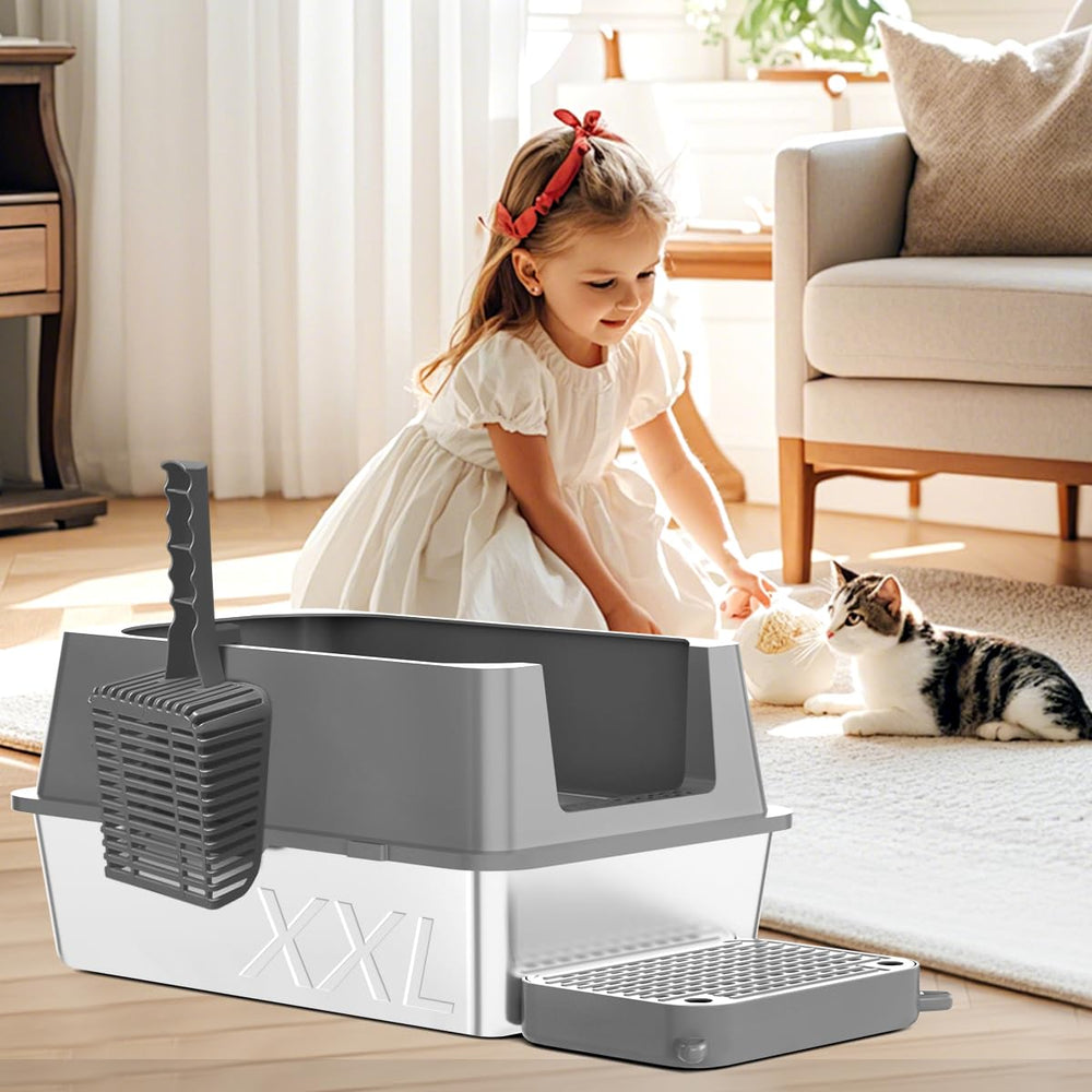 Dimensiones XXL de Ecsdsvsd para gatos grandes y multihabitaciones.