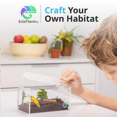 EctoTherm diseño compacto: espacio seguro para especies pequeñas sin esfuerzo