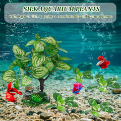 EDGCTYU plantas de seda para acuario: fáciles de mantener y aptas para bettas.