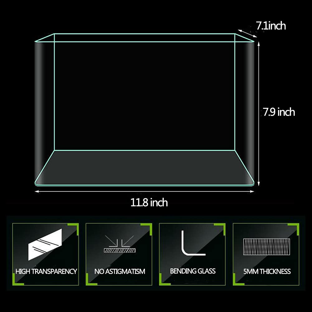 Acuario EDOTFISH interior claro, ideal para peces pequeños y corales.