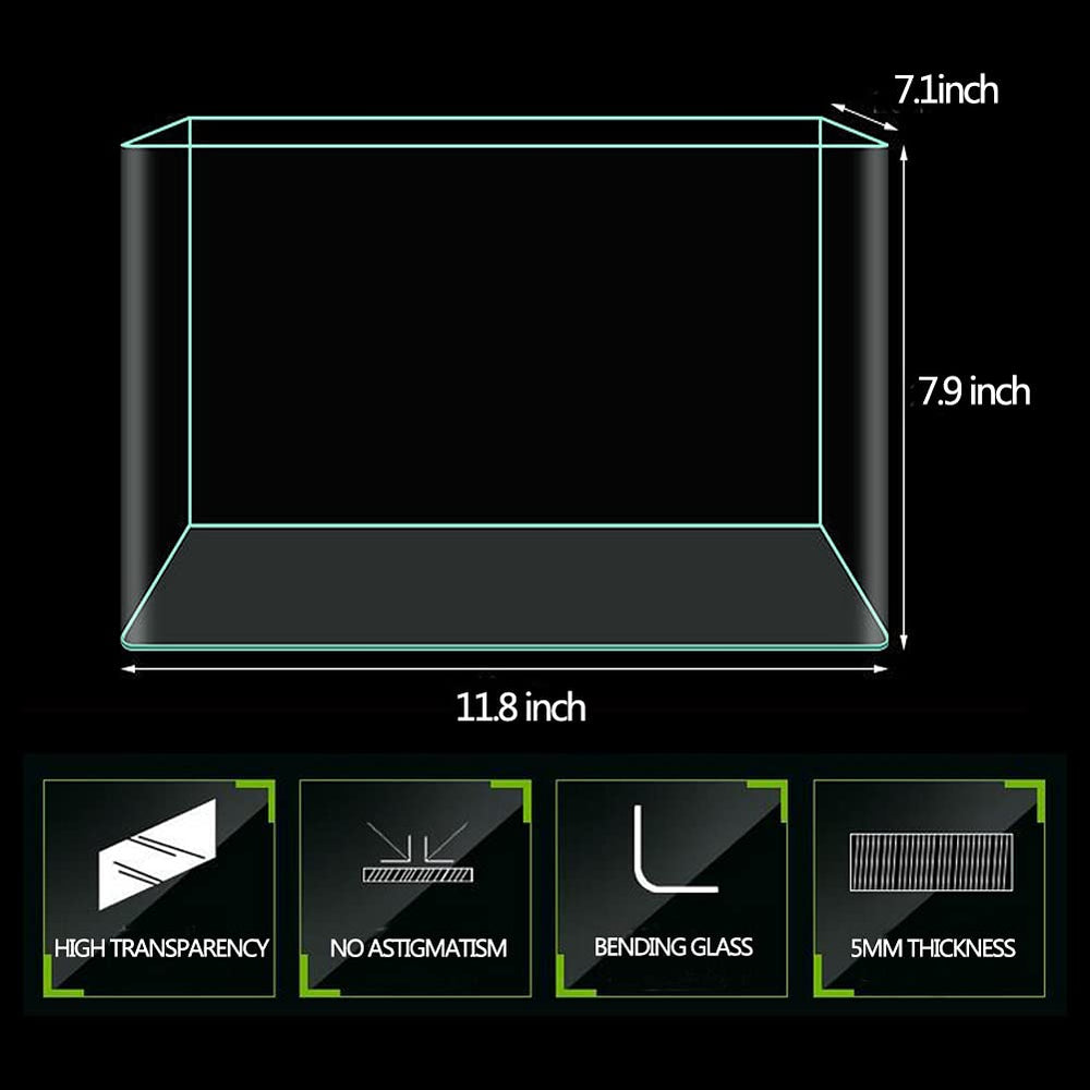 Acuario EDOTFISH interior claro, ideal para peces pequeños y corales.
