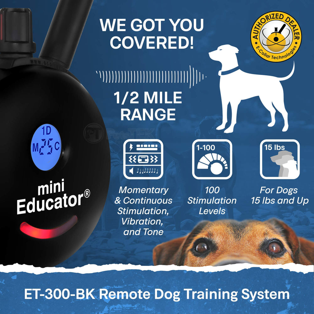 Educator ET-300 ajuste de cuello 10–26 pulgadas para un ajuste cómodo