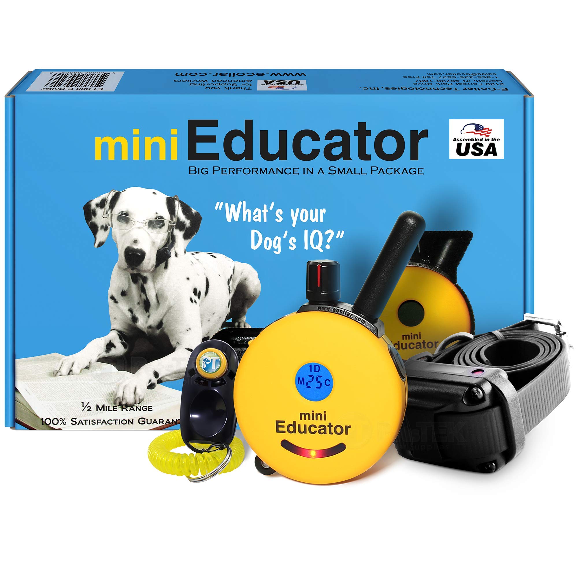 Educator ET-300 collar de entrenamiento con enfoque frontal para obediencia constante