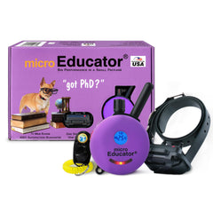 Educator ME-300 collar-entrenamiento, cómodo para todas las razas y sesiones prolongadas.