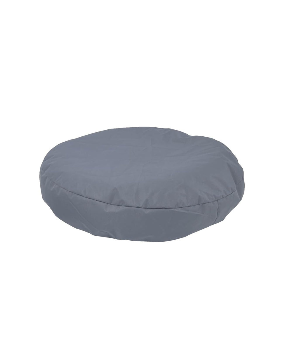 Funda impermeable EechicSpace para cama redonda de 36 pulgadas en gris; protege contra derrames