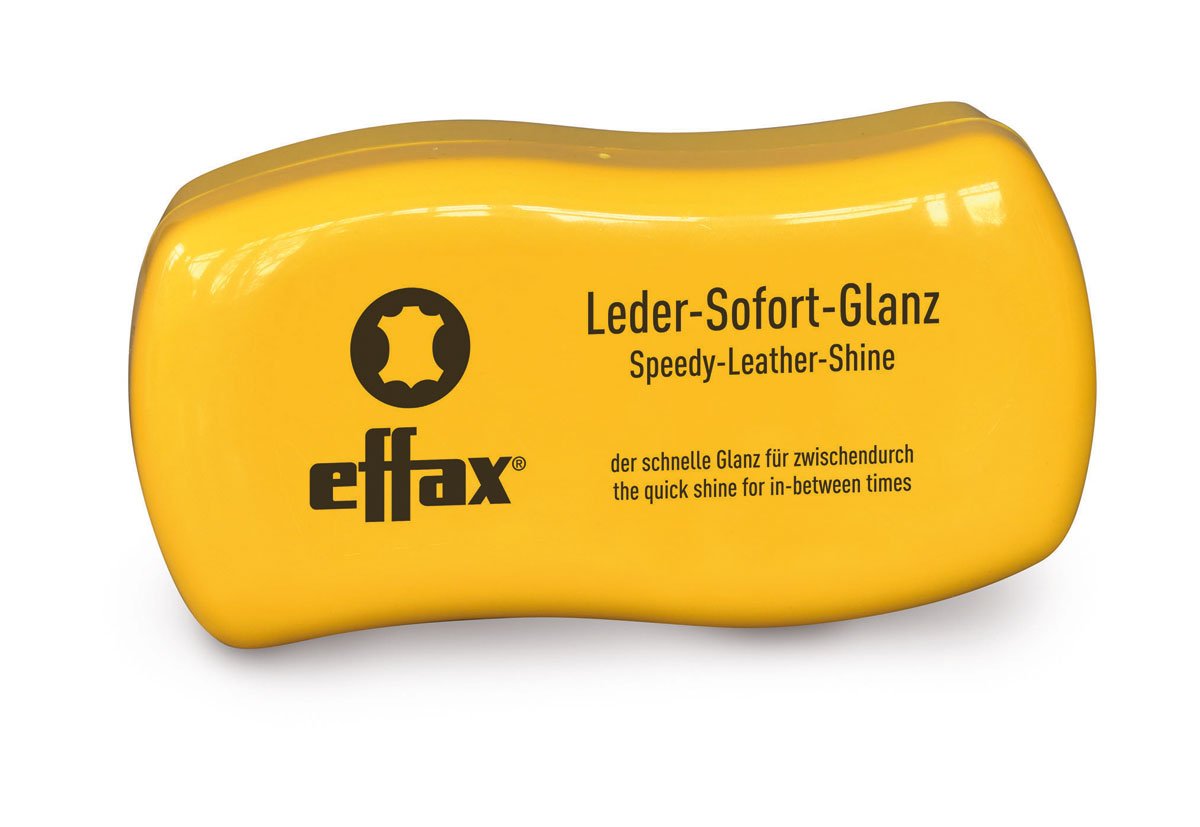 Effax Speedy Leather Shine aplicado a botas: brillo rápido y cuidado suave del cuero